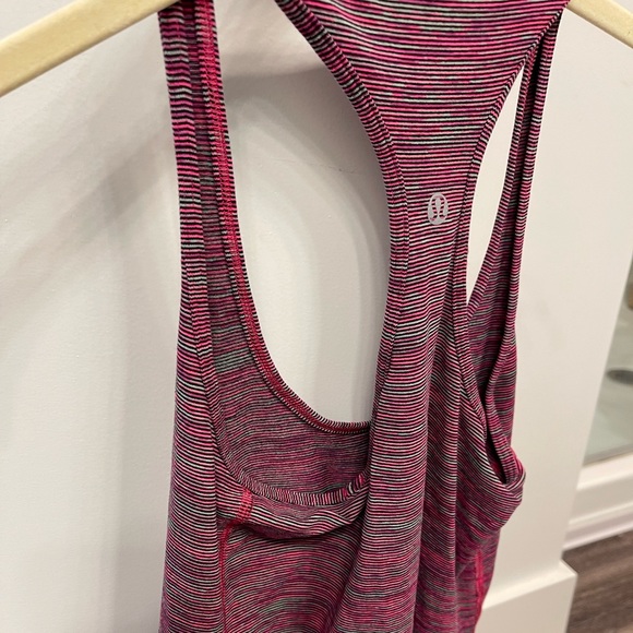 RARE Lululemon Cool Racerback Wee Are From Space Jewelled Magenta - Picture 7 of 12